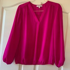 Chaus Hot Pink blouse